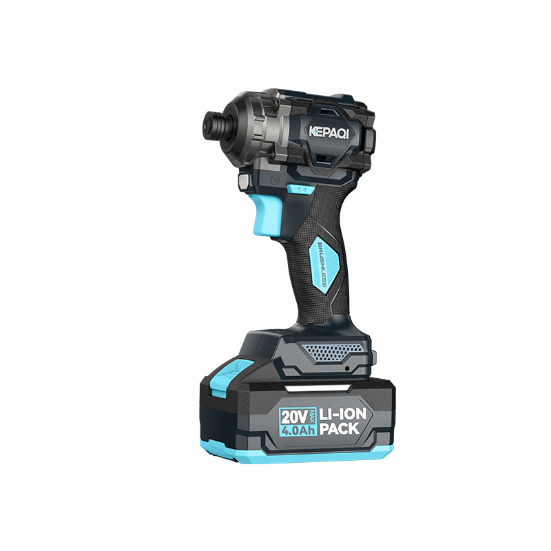 Hexagon chuck brushless screw driver na may LED lighting