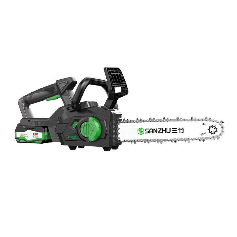 21V Mababang ingay elektronikong kaligtasan lock brushless chain saw