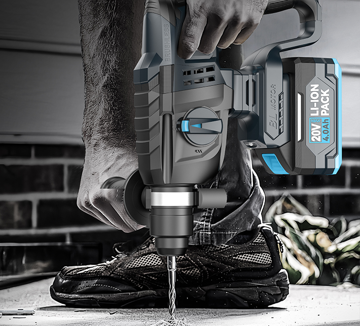 Brushless rotary martilyo