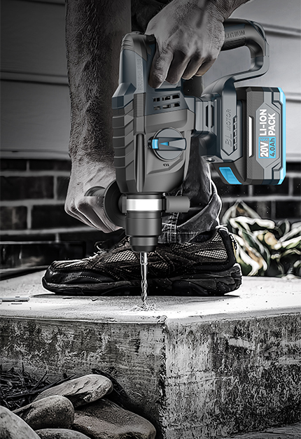 Brushless rotary martilyo